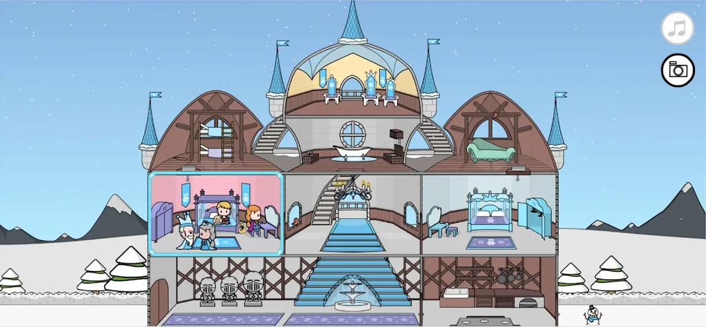 Ice Princess Dollhouse Design Screenshot3