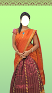 Half Saree Face Changer Screenshot5