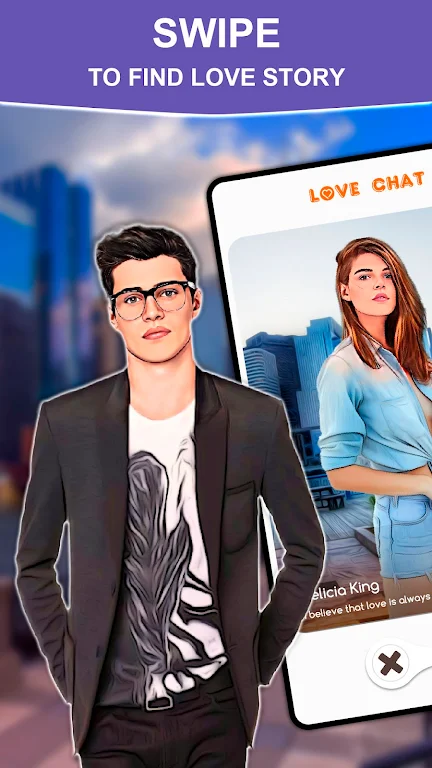 Love Chat: Virtual Dating Game Screenshot1