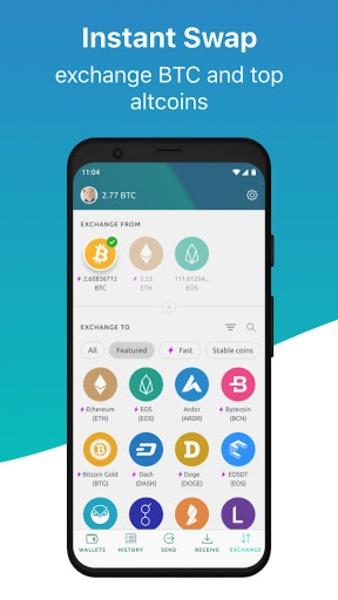 Crypto Blockchain Wallet by Freewallet Screenshot5