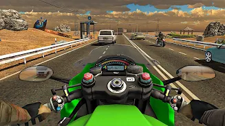 Racing In Moto: Traffic Race Screenshot1