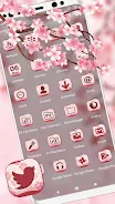 Cherry Blossom Launcher Themes Screenshot2