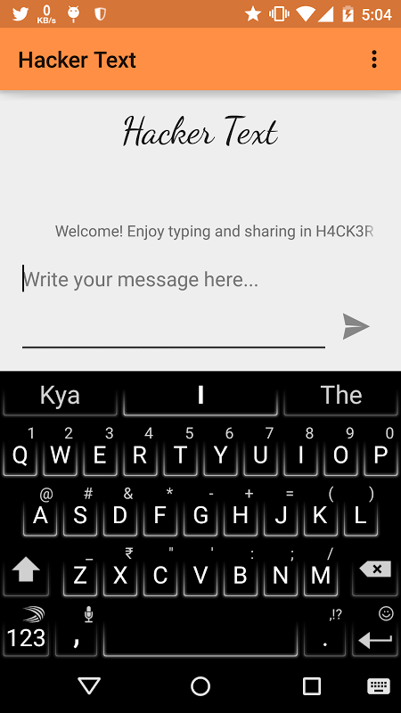 Hacker Text Generator Screenshot2