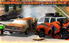 Highway Crash Car Race Screenshot4