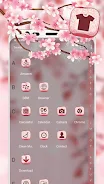 Cherry Blossom Launcher Themes Screenshot4