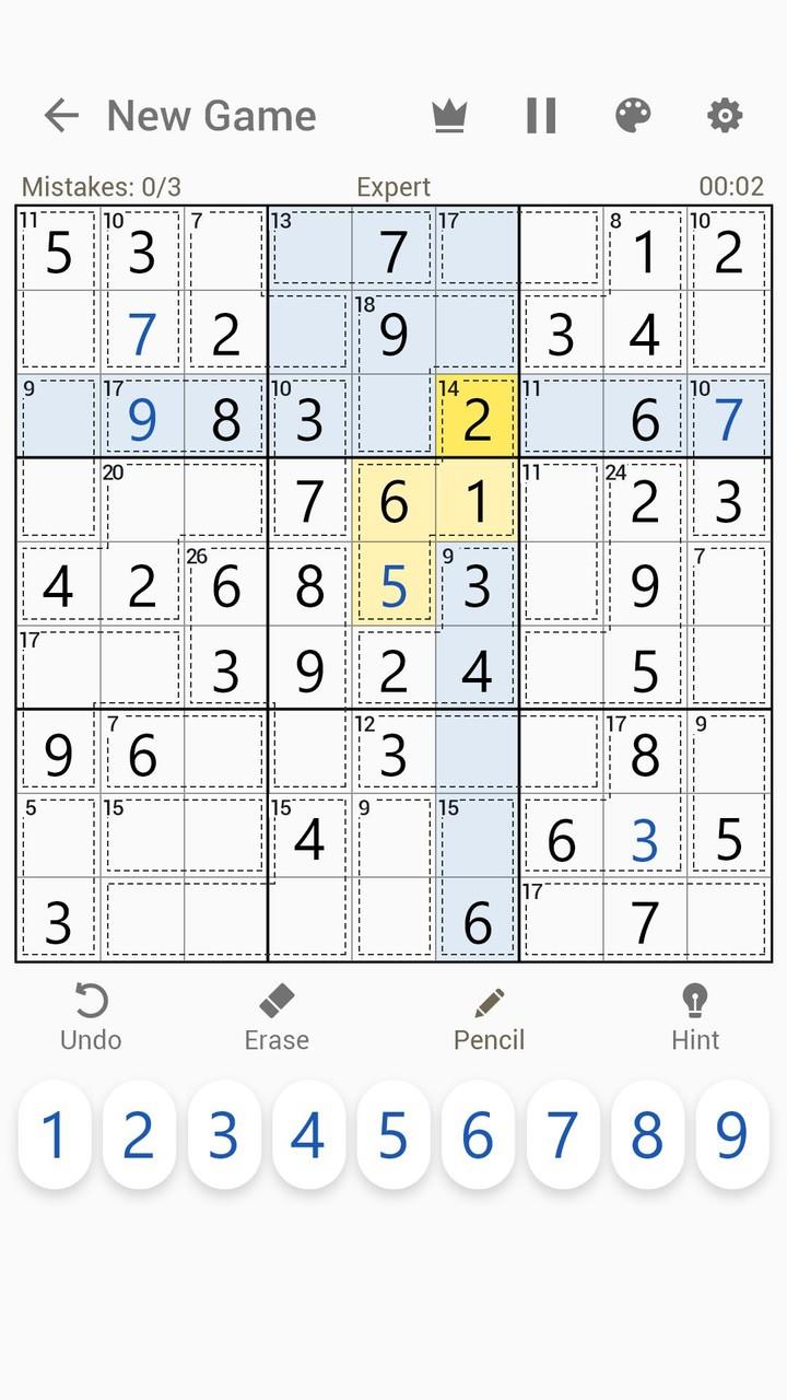 Killer Sudoku - Sudoku Puzzles Screenshot2