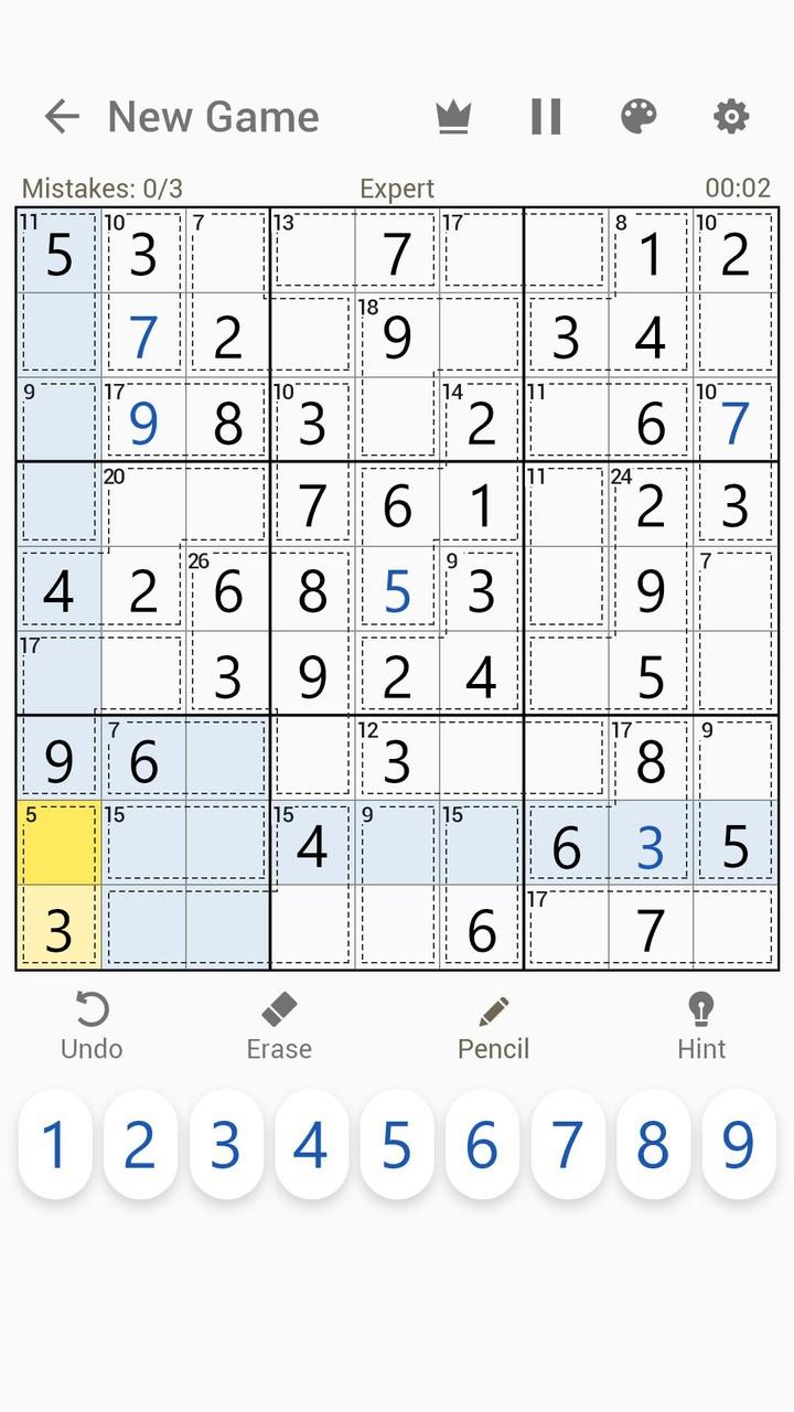 Killer Sudoku - Sudoku Puzzles Screenshot4