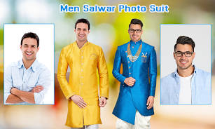 Men Salwar Photo Suit Screenshot1