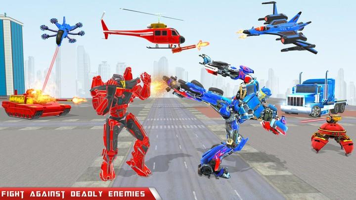 Robot Car Transform War Games Screenshot5