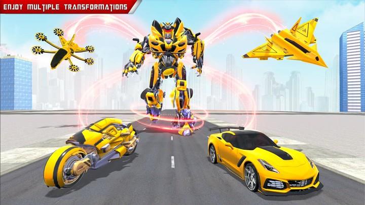 Robot Car Transform War Games Screenshot2