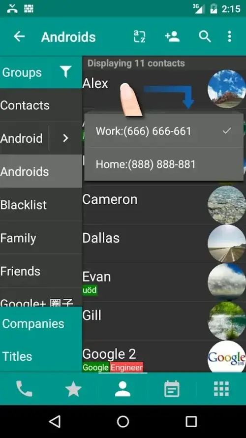 DW Contacts Screenshot3