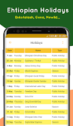 Ethiopian Calendar Screenshot3