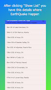 EarthQuake Watcher Screenshot6