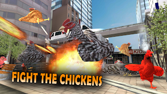 Cluck Shot: Chicken Gun Game Screenshot2