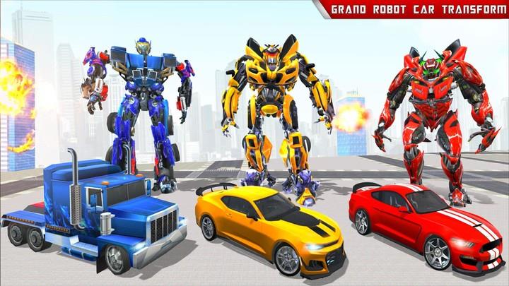 Robot Car Transform War Games Screenshot1