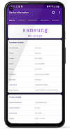 Device Information specs Screenshot3