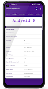 Device Information specs Screenshot2
