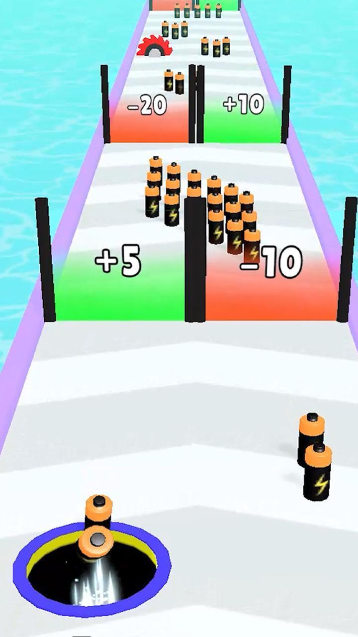 Hole Battery Run 3D Screenshot1