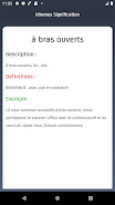 French Synonyms dictionary Screenshot4