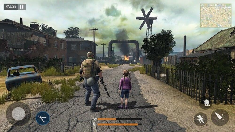 Last of Zombie: Real Survival Shooter 3D Screenshot1