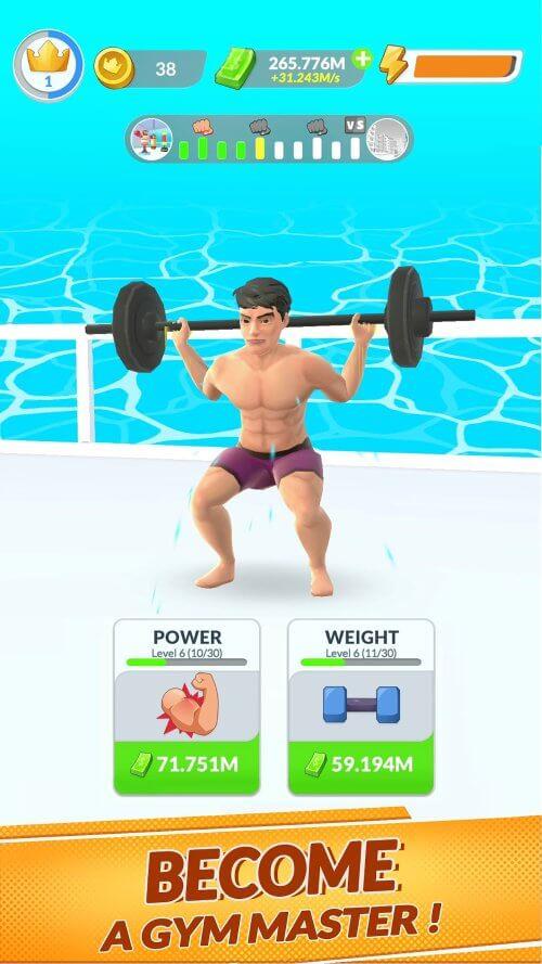 Idle Gym Life Screenshot2