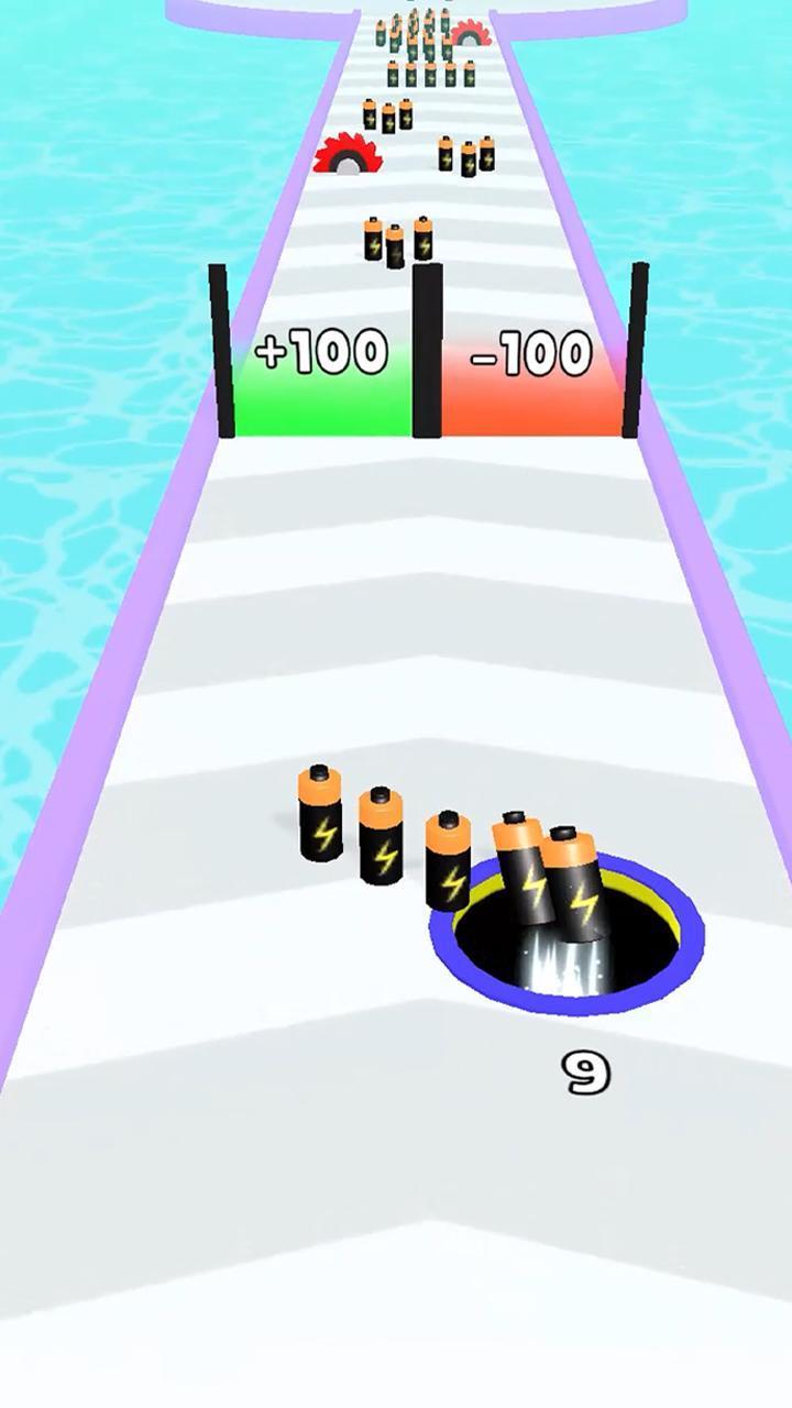 Hole Battery Run 3D Screenshot5