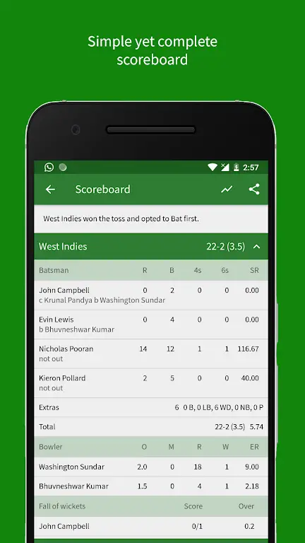 Cricket Scorer Screenshot4