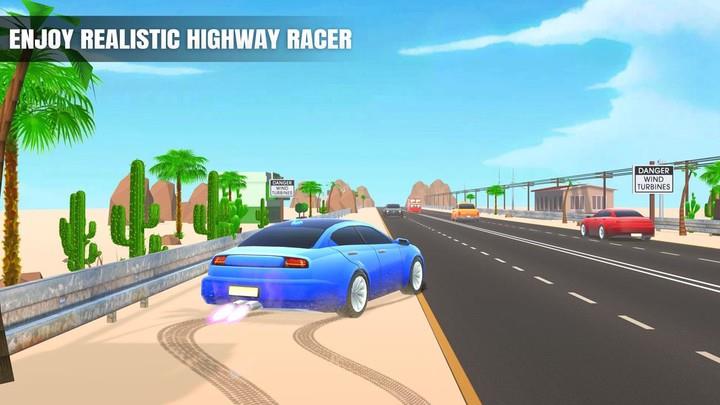 Highway Traffic Car Racing 3d Screenshot3