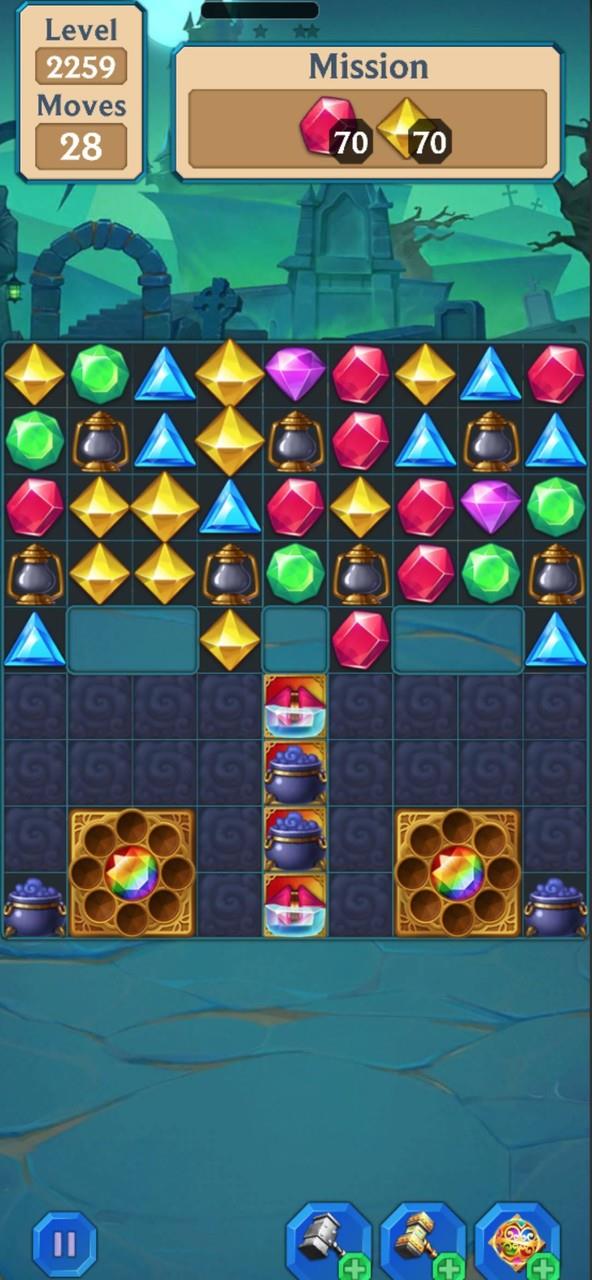 Magic Jewel Quest - Match 3 Screenshot1