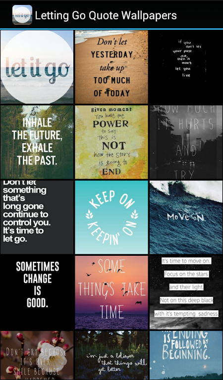 Letting Go Quote Wallpapers Screenshot1