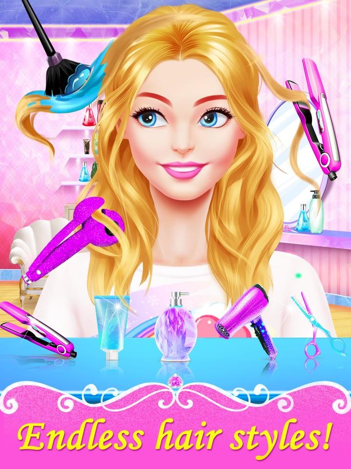 Hair Salon: Girl Games Makeup Screenshot1