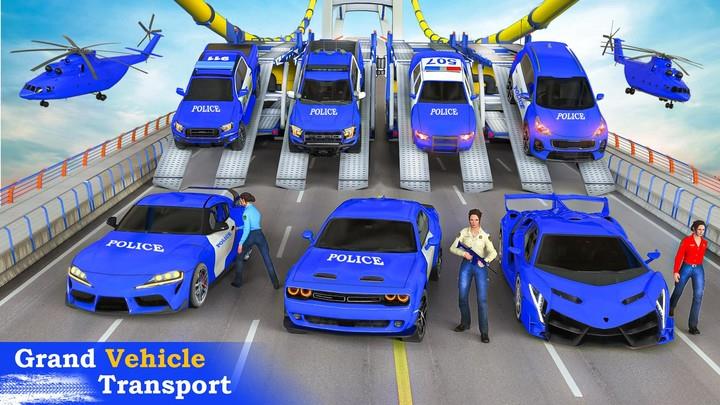 Police Vehicle Transport Games Screenshot3