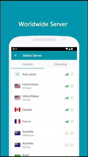 Thunder VPN - A Fast , Unlimited, Free VPN Proxy Screenshot4