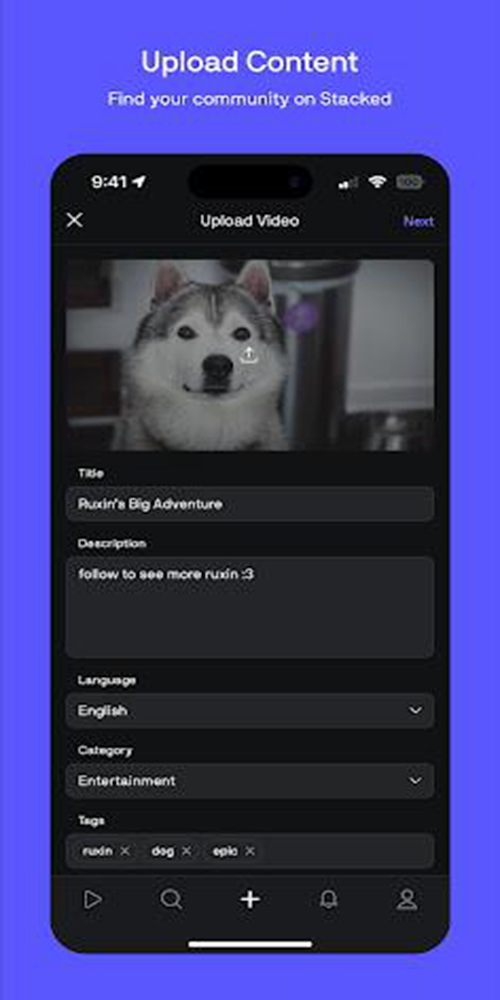 Stacked: Watch, Chat, React Screenshot3