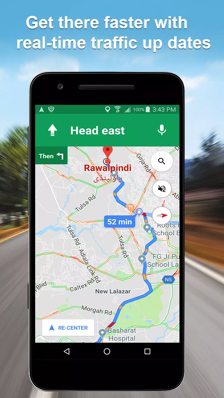 Maps GPS Navigation Route Directions Location Live Screenshot2