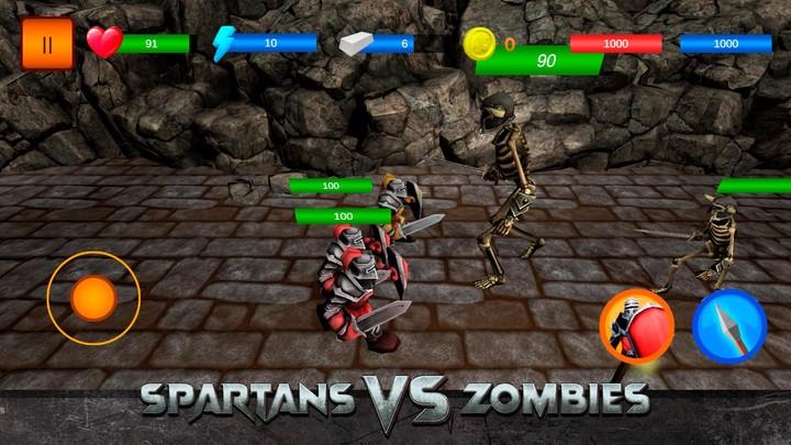 Spartans vs Zombies: Defense Screenshot5