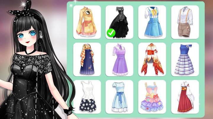 Anime Dress up and Makeup Game Screenshot4