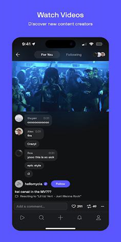 Stacked: Watch, Chat, React Screenshot1