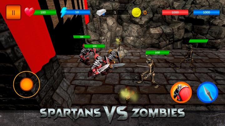 Spartans vs Zombies: Defense Screenshot4