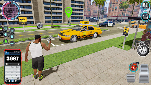 City Taxi Driving: Taxi Games Screenshot2