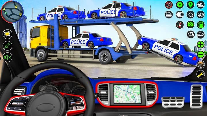 Police Vehicle Transport Games Screenshot5