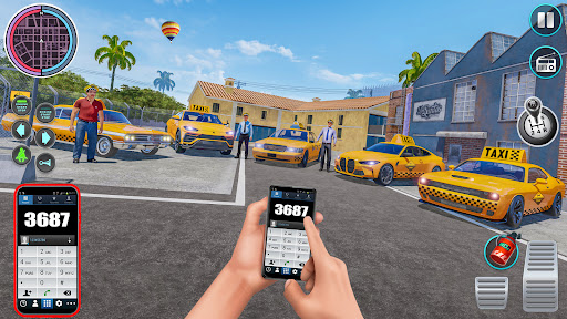 City Taxi Driving: Taxi Games Screenshot3