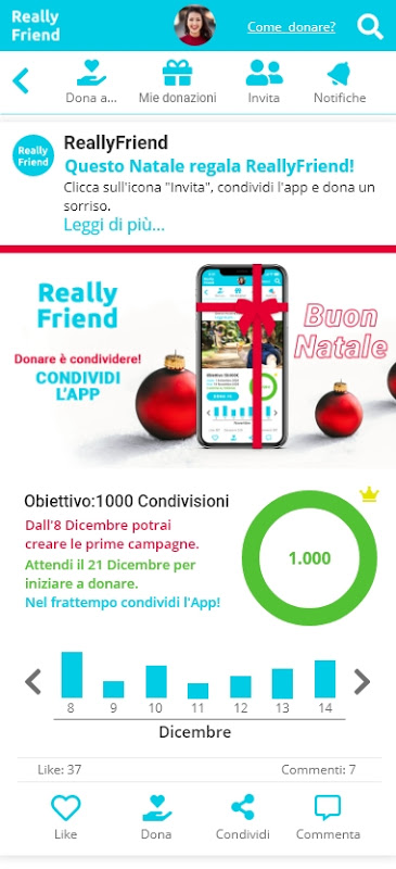 ReallyFriend - Charity App Screenshot2