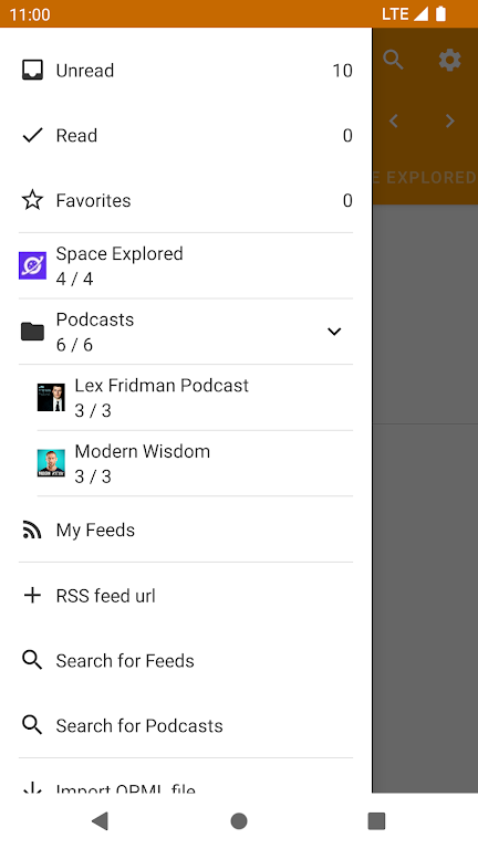 RSS Reader Offline | Podcast Screenshot1