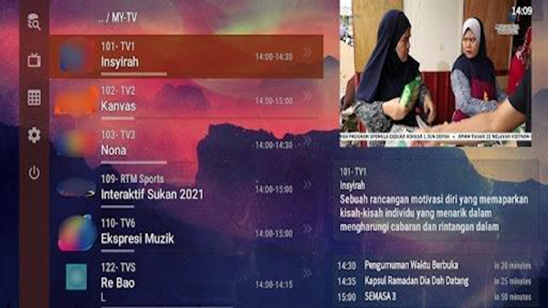 MYiPTV4U Live TV Malaysia Screenshot3