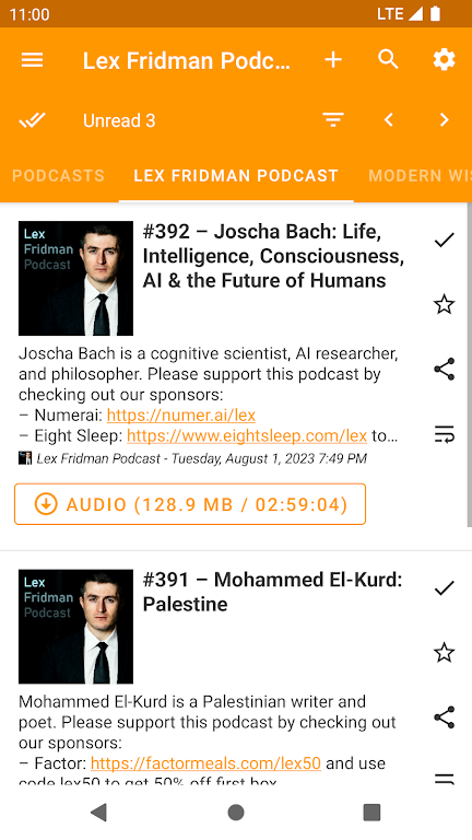 RSS Reader Offline | Podcast Screenshot2