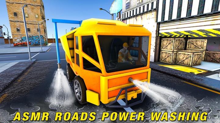 Road Power Wash Truck Screenshot1