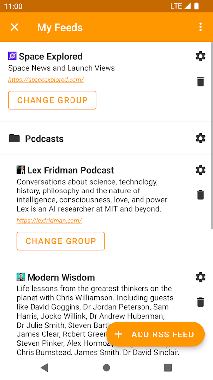 RSS Reader Offline | Podcast Screenshot4