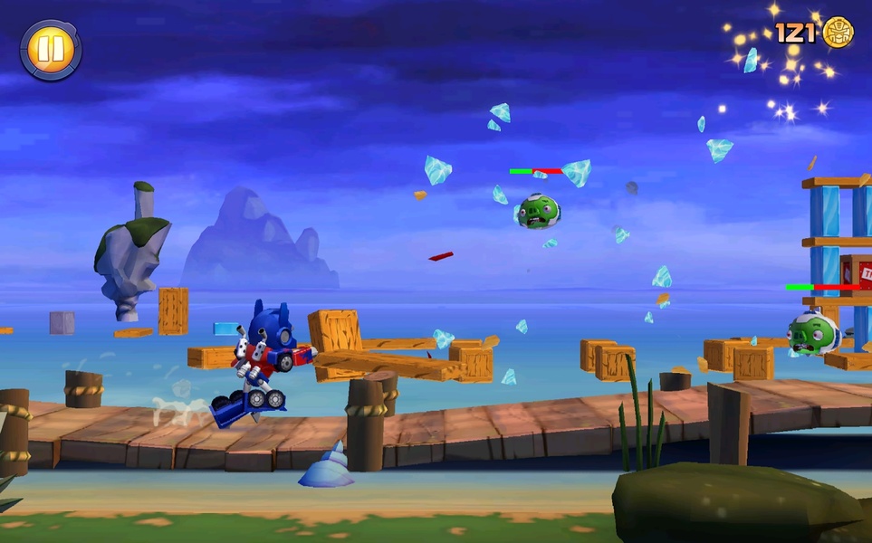 Angry Birds Transformers Screenshot2