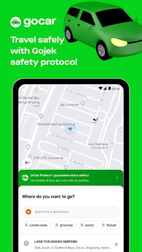 GO-JEK - Transportasi Ojek, Delivery, Pembayaran Screenshot4